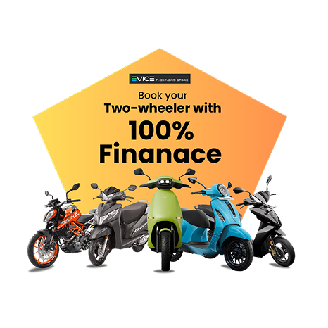 100% Finance on Two-wheelers